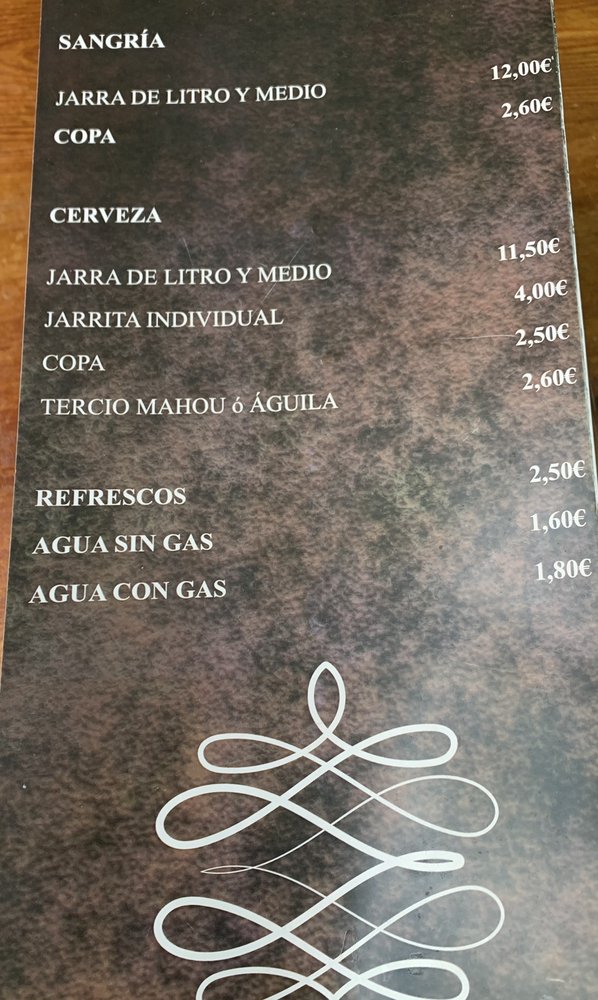 Casa Toni Menu - Image 10