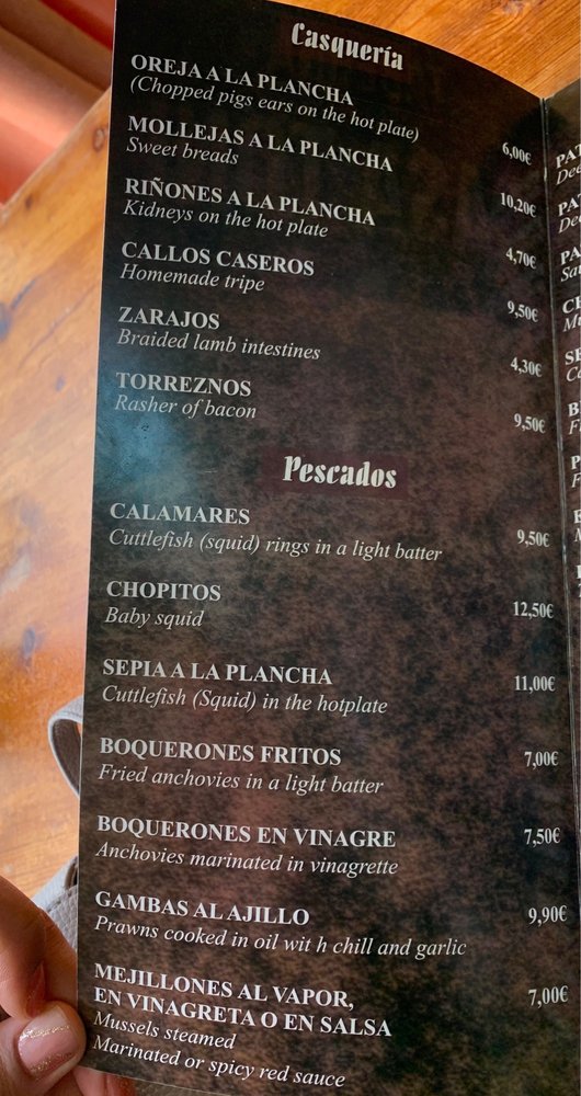 Casa Toni Menu - Image 12
