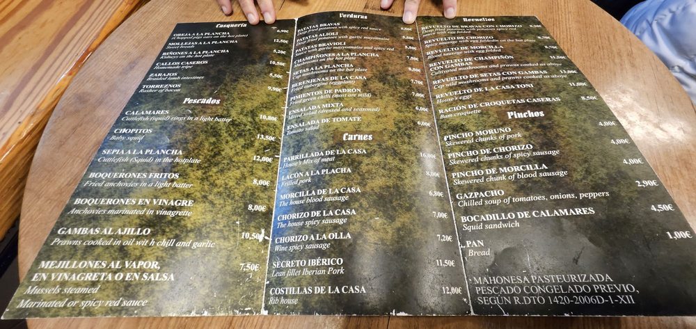 Casa Toni Menu - Image 6